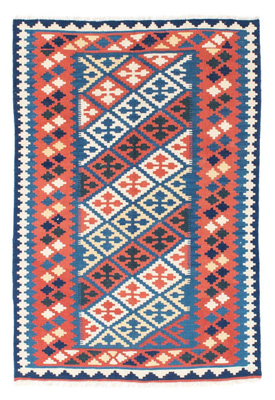 Kelim Teppich - Oriental 115 x 170 cm - blau