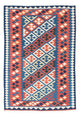 Kelim Teppich - Oriental 170 x 115 cm - blau