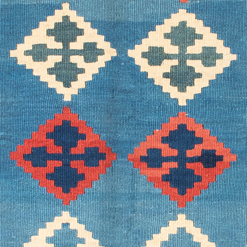Kelim Teppich - Oriental 168 x 122 cm - blau