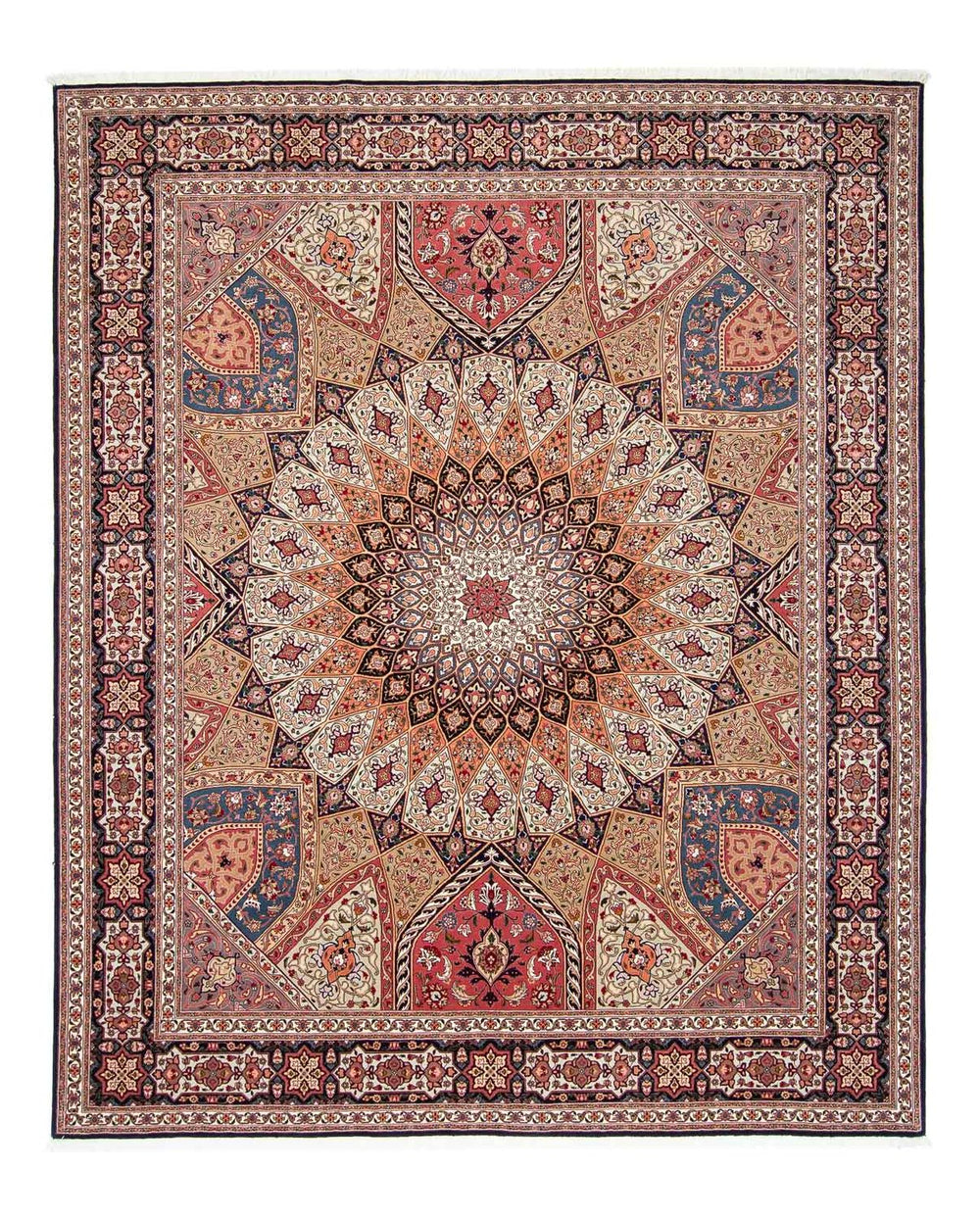Perserteppich - Täbriz - Royal 298 x 254 cm Wohnzimmer Teppich