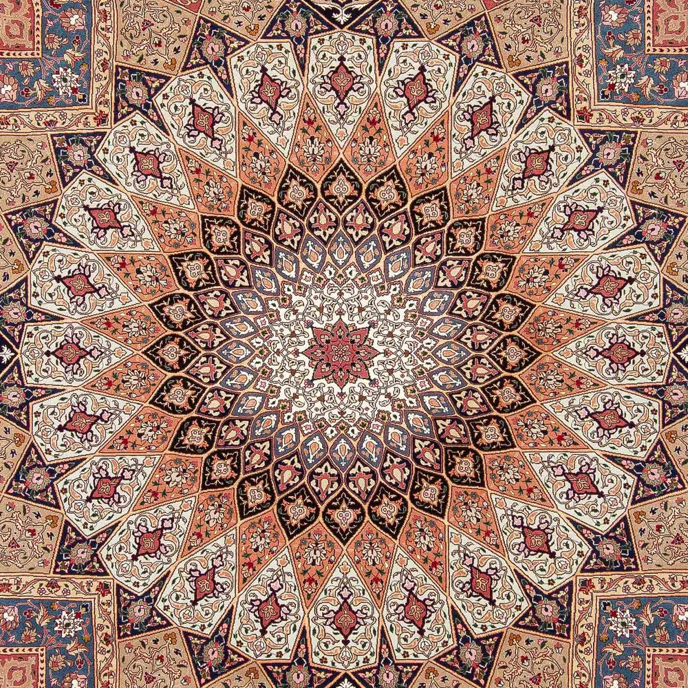 Perserteppich - Täbriz - Royal 298 x 254 cm Wohnzimmer Teppich