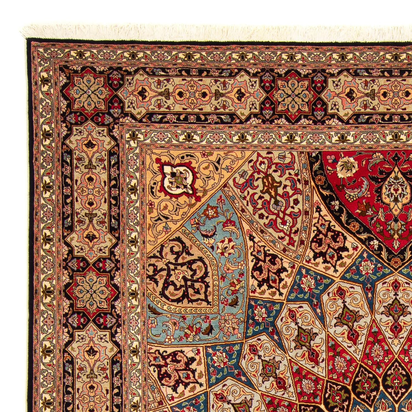 Täbriz - 50 Raj Teppich 255x206cm - Perserteppich