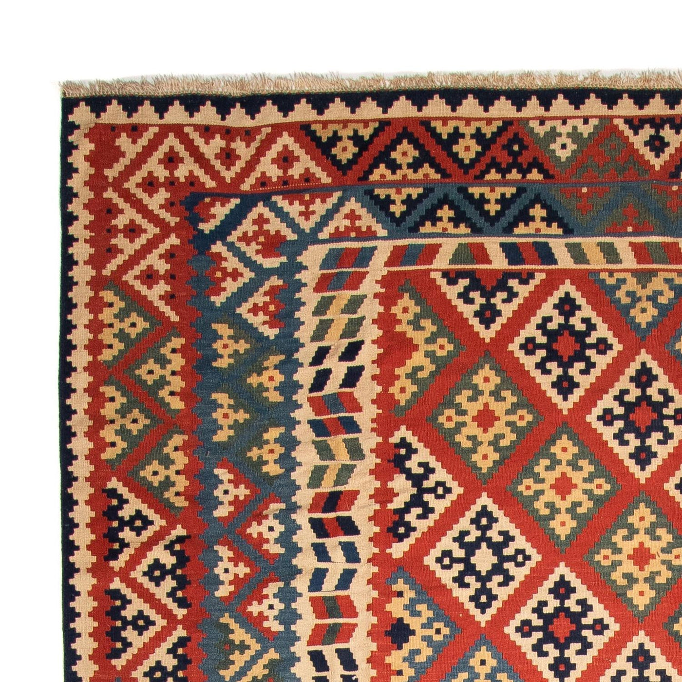 Kelim Fars Teppich 404x302cm