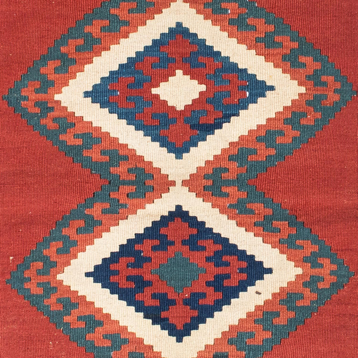 Kelim Teppich - Oriental 152 x 103 cm - rot