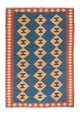 Kelim Teppich - Oriental 149 x 98 cm - blau