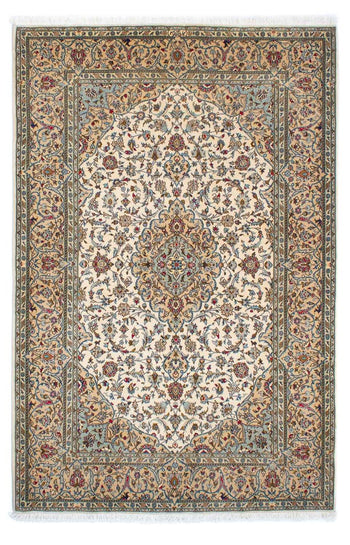 Perserteppich - Keshan 216 x 142 cm - beige