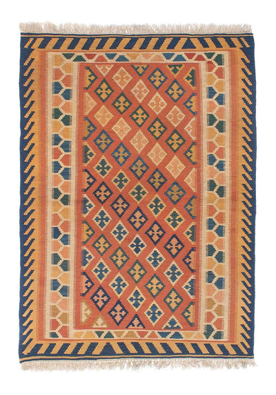 Kelim Teppich - Oriental 108 x 155 cm - mehrfarbig