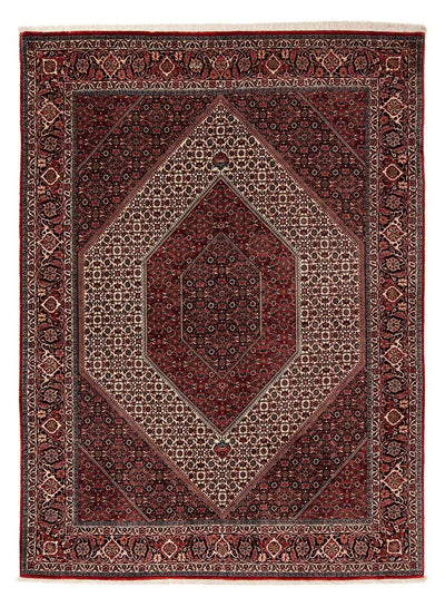Bidjar Teppich 201x267cm - Perserteppich - dunkelrot
