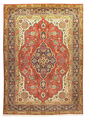 Perserteppich - Täbriz - Royal 217 x 152 cm Teppich Wohnzimmer