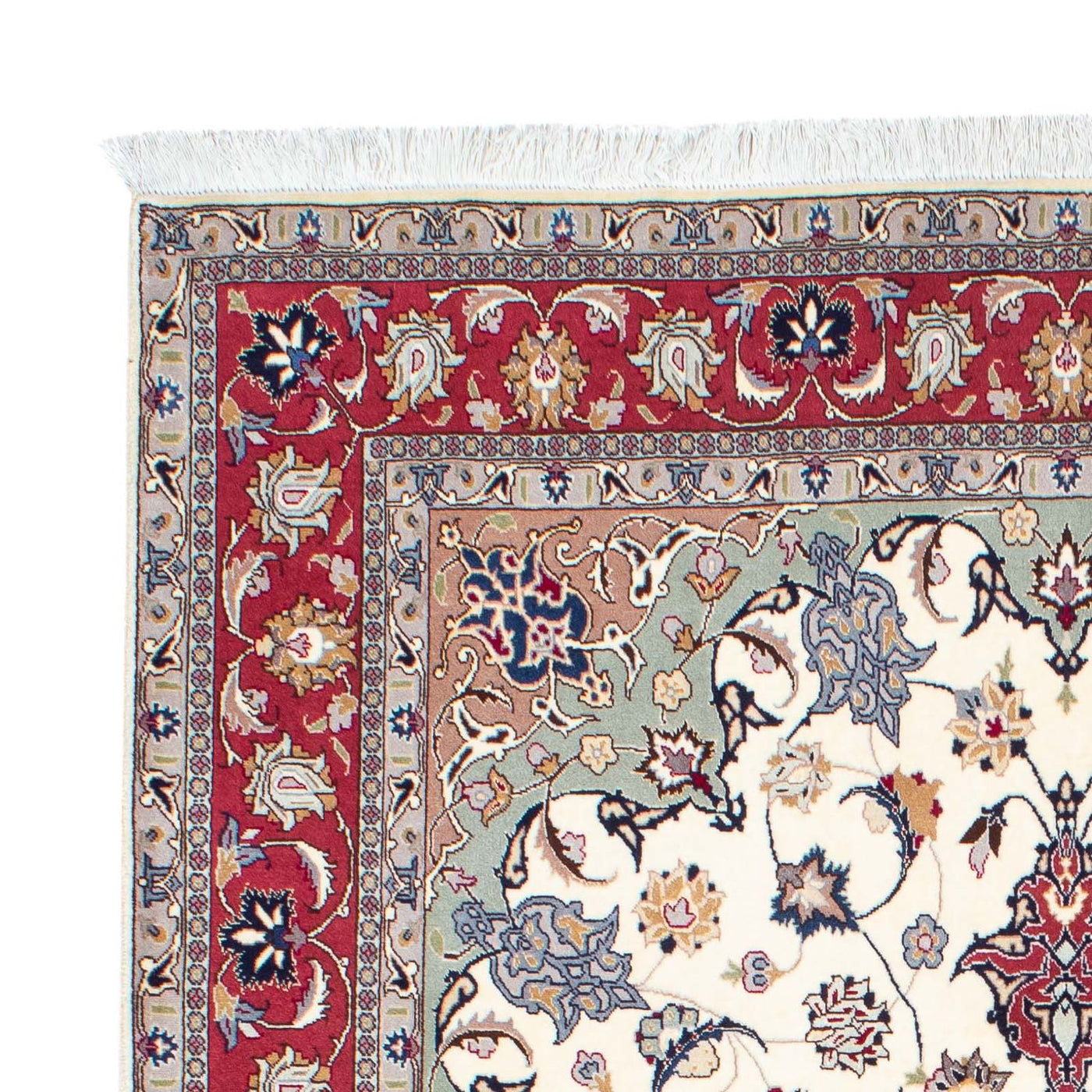 Täbriz - 50 Raj Teppich 206x154cm - Perserteppich