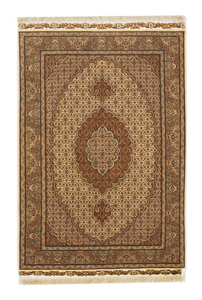 Täbriz - 50 Raj Teppich 106x154cm - Perserteppich