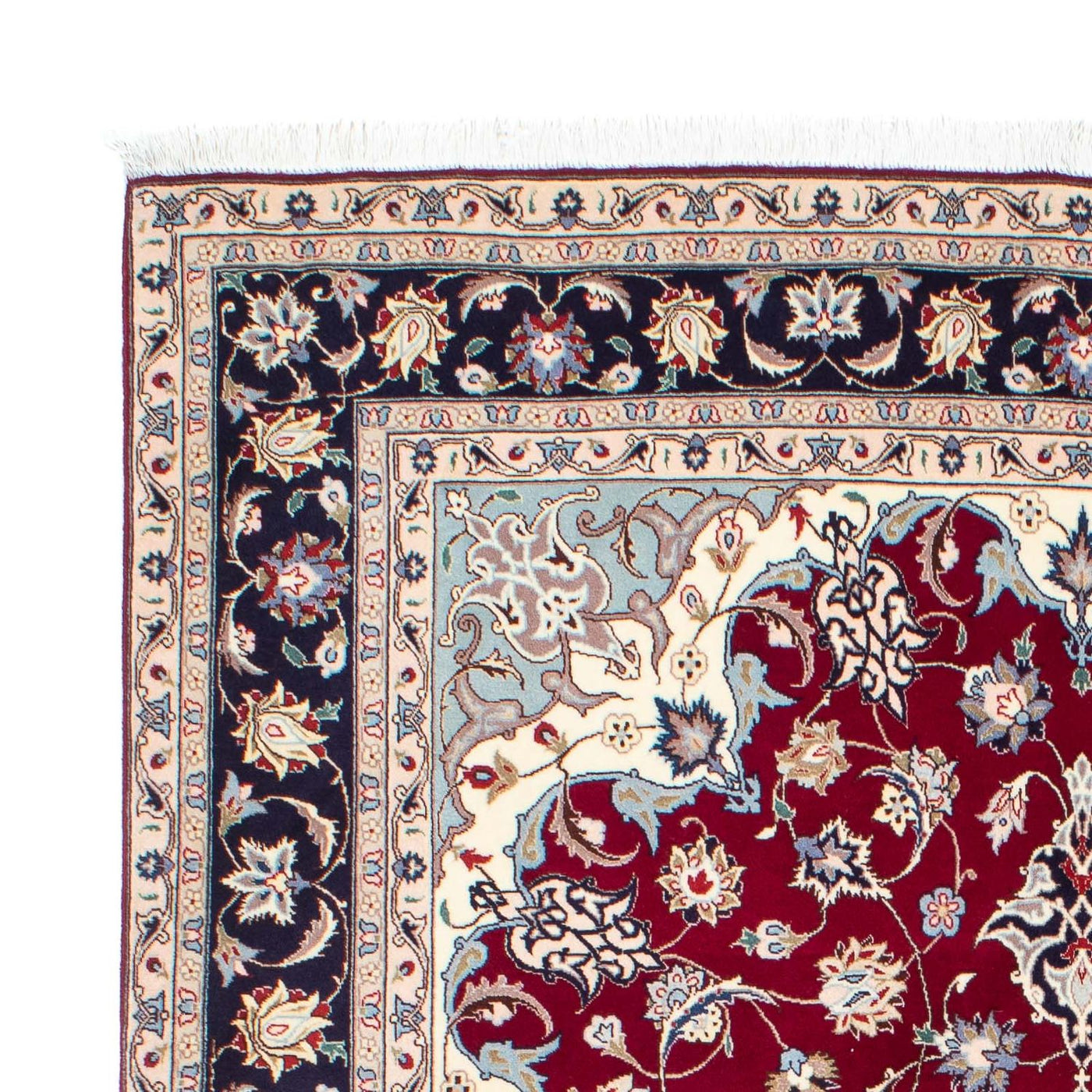 Täbriz - 50 Raj Teppich 207x155cm - Perserteppich