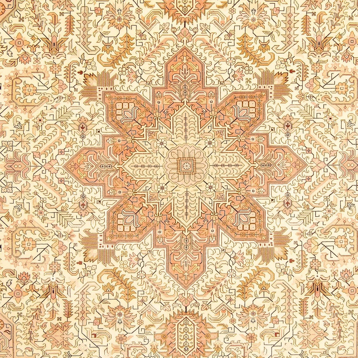 Perserteppich - Täbriz - Royal 346 x 249 cm Teppich Wohnzimmer