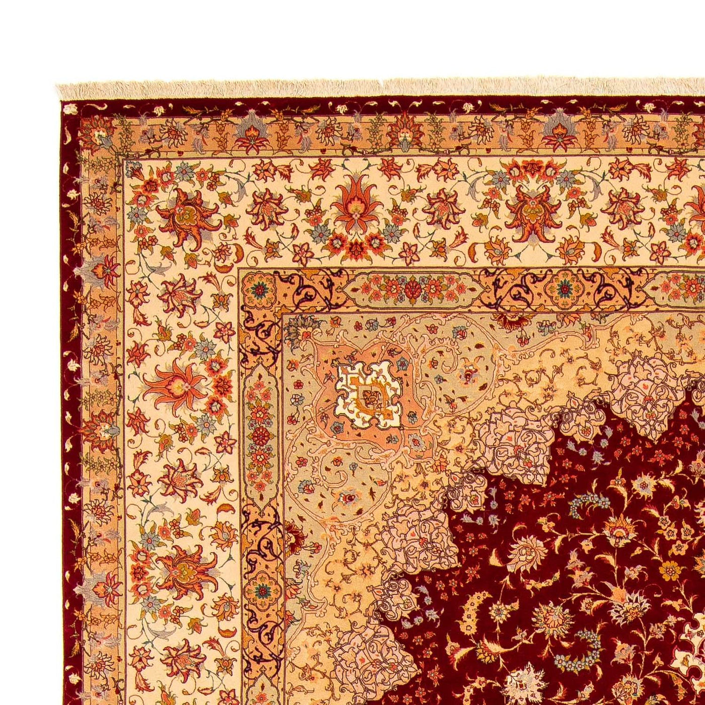 Täbriz - 50 Raj Teppich 400x300cm - Perserteppich
