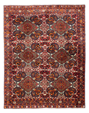 Perserteppich - Nomadic 198 x 150 cm - mehrfarbig