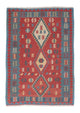 Kelim Teppich - Oriental 168 x 113 cm - dunkelrot