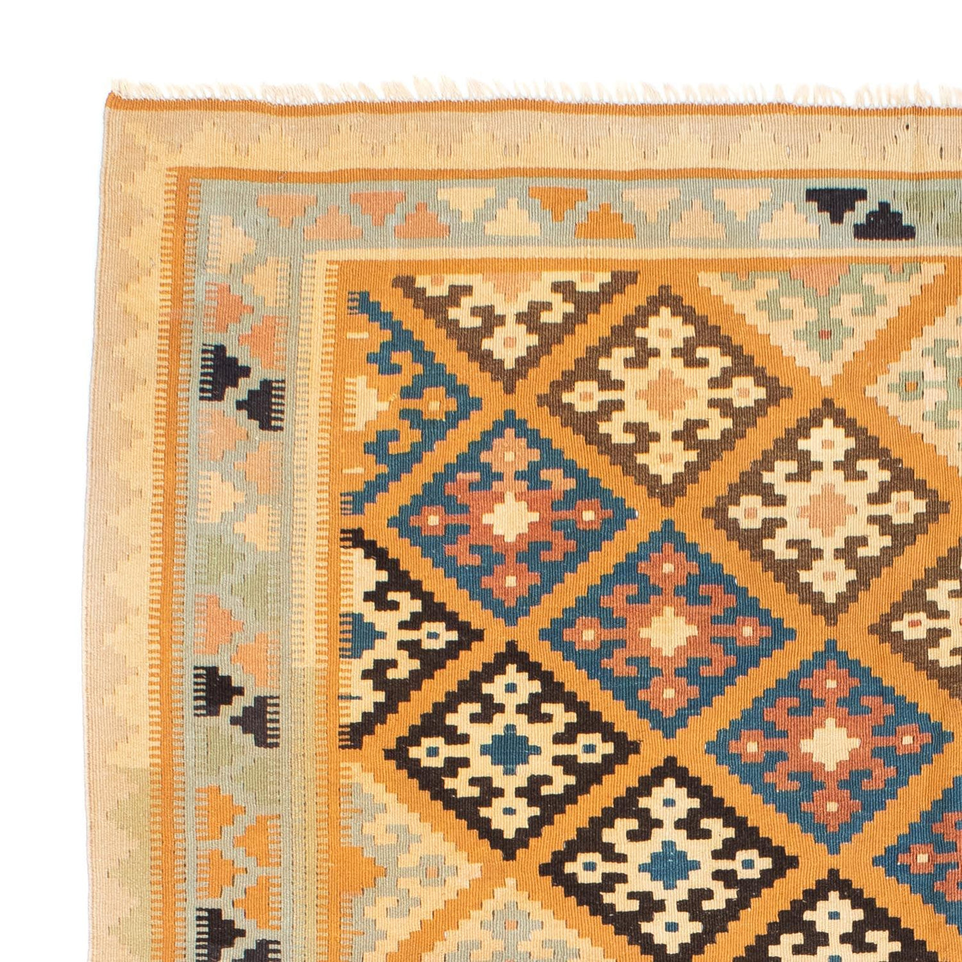 Kelim Fars Teppich 195x156cm