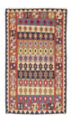 Kelim Teppich - Oriental 194 x 114 cm - mehrfarbig