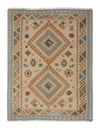 Kelim Fars Teppich 152x187cm - Rechteckig / Hellbraun / 152 x 187 cm Rechteckig