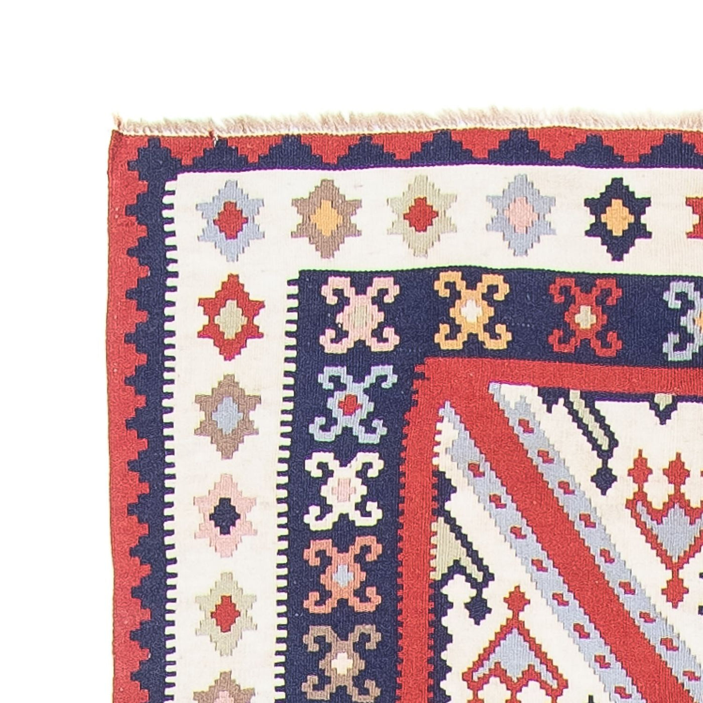 Kelim Fars Teppich 384x100cm