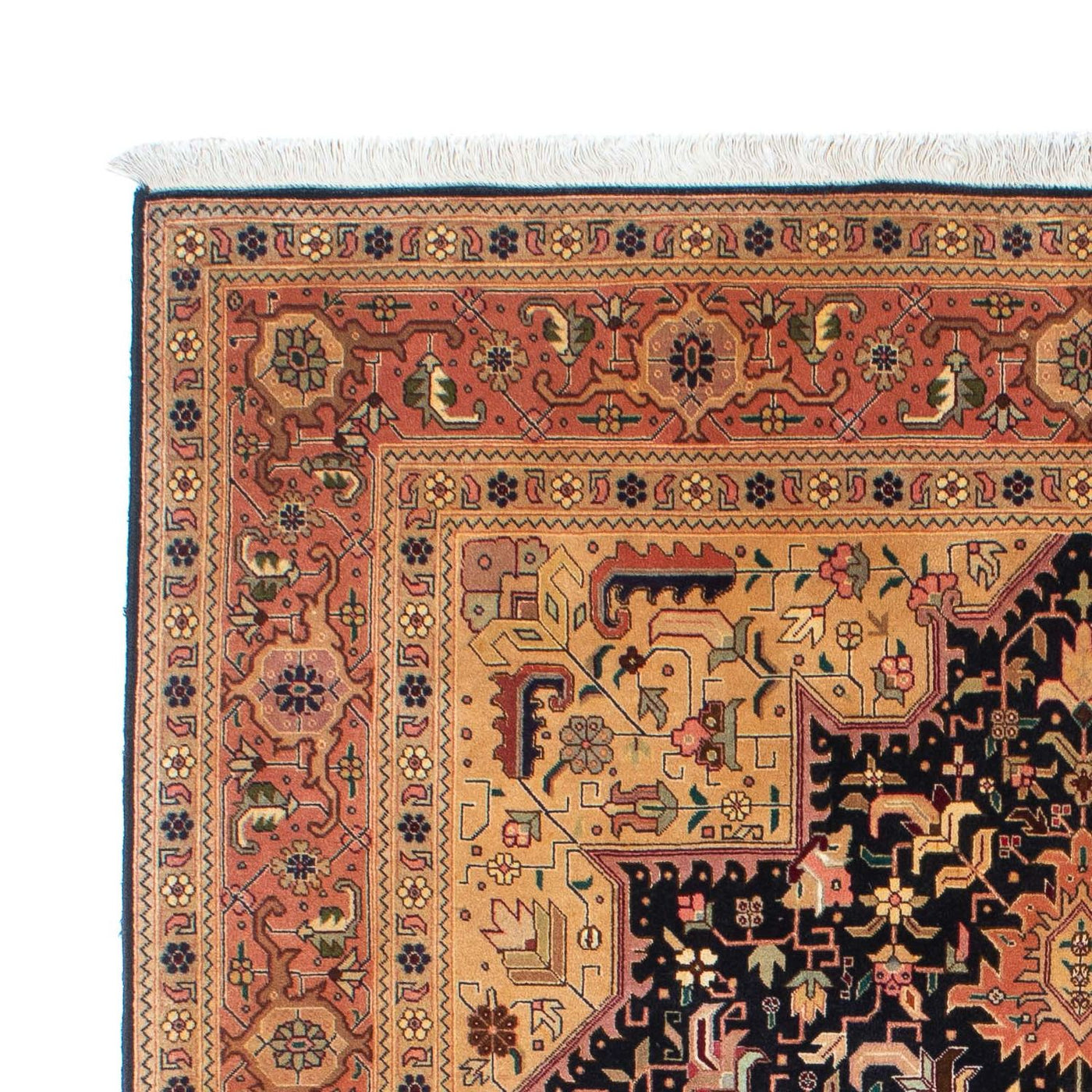 Täbriz - 50 Raj Teppich 203x150cm - Perserteppich