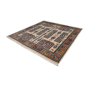 Gabbeh Teppich - Loribaft Perser 198 x 195 cm