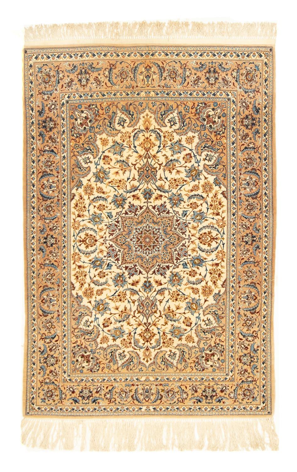Perserteppich - Isfahan - Premium 160 x 110 cm - beige