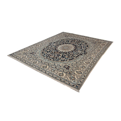 Nain Teppich 196x244cm - Perserteppich - dunkelblau