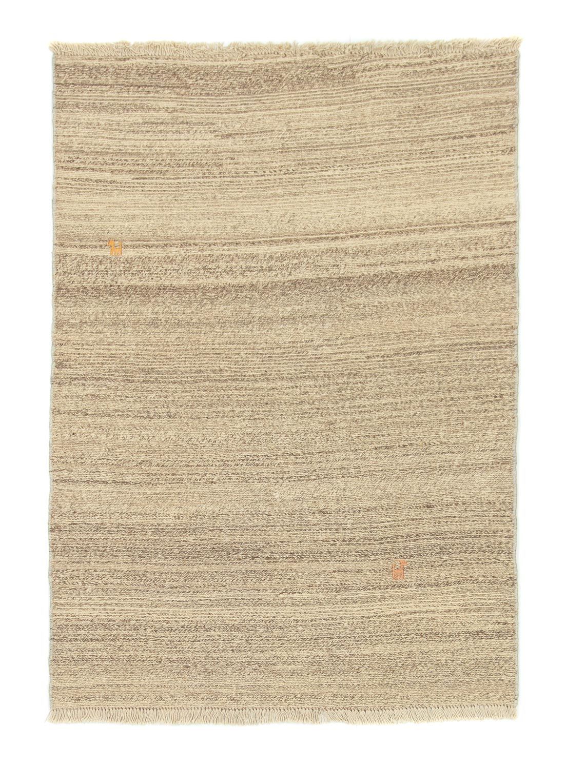 Gabbeh Teppich - Perser 140 x 101 cm - beige