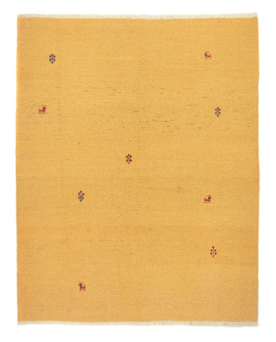 Gabbeh Persisch Teppich 151x198cm - Perserteppich Wollteppich