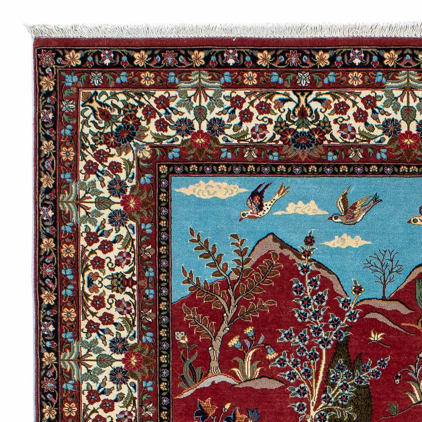 Ghom Teppich 203x138cm - Perserteppich