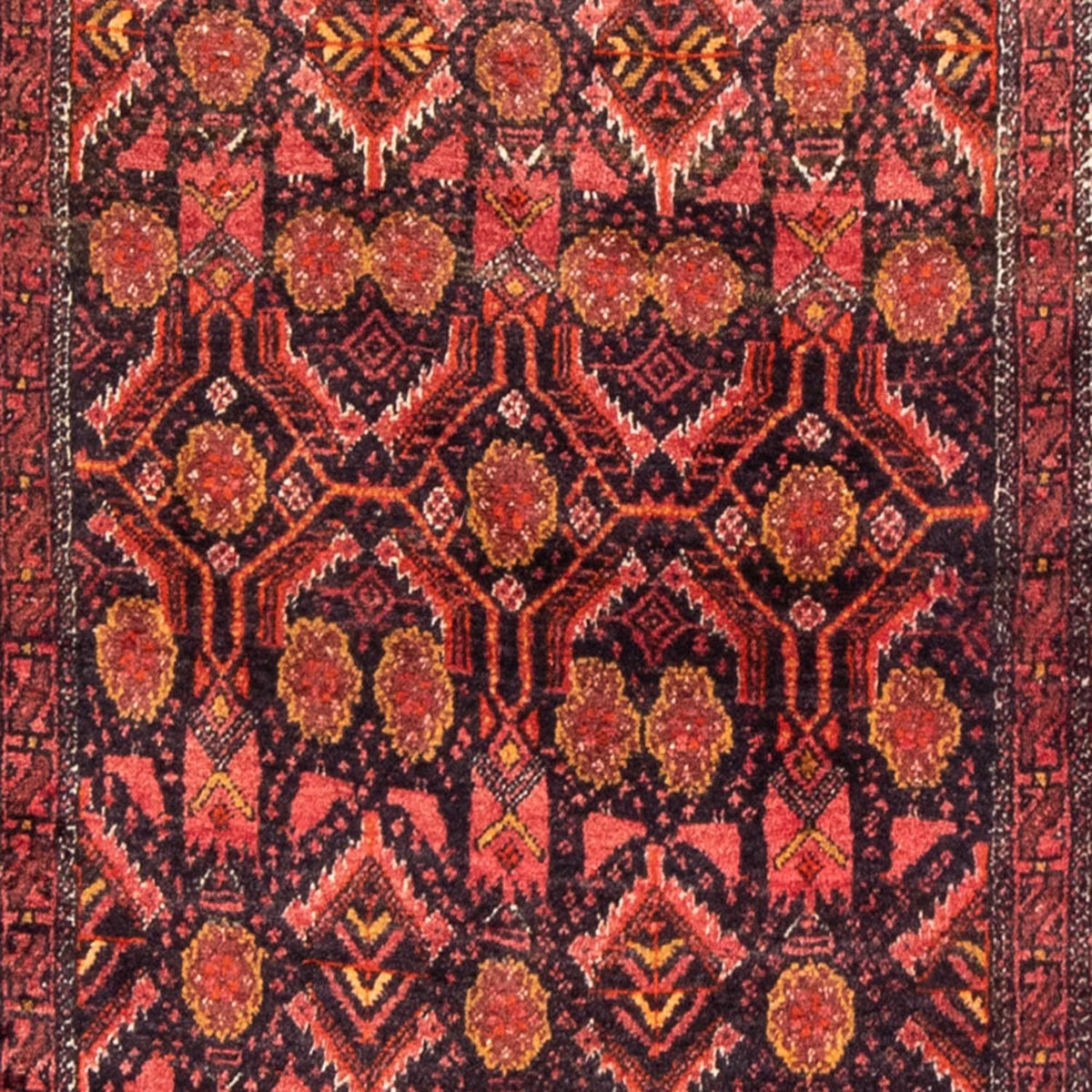 Perserteppich - Nomadic 202 x 95 cm - rot