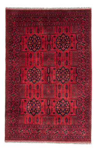 Afghan Teppich - Kunduz 196 x 130 cm - rot