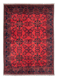 Afghan Teppich - Kunduz 184 x 127 cm - rot