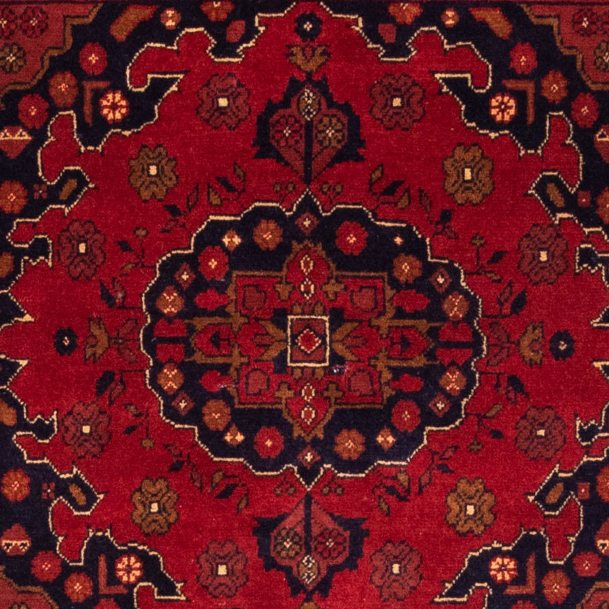 Afghan Teppich - Kunduz 200 x 120 cm - rot