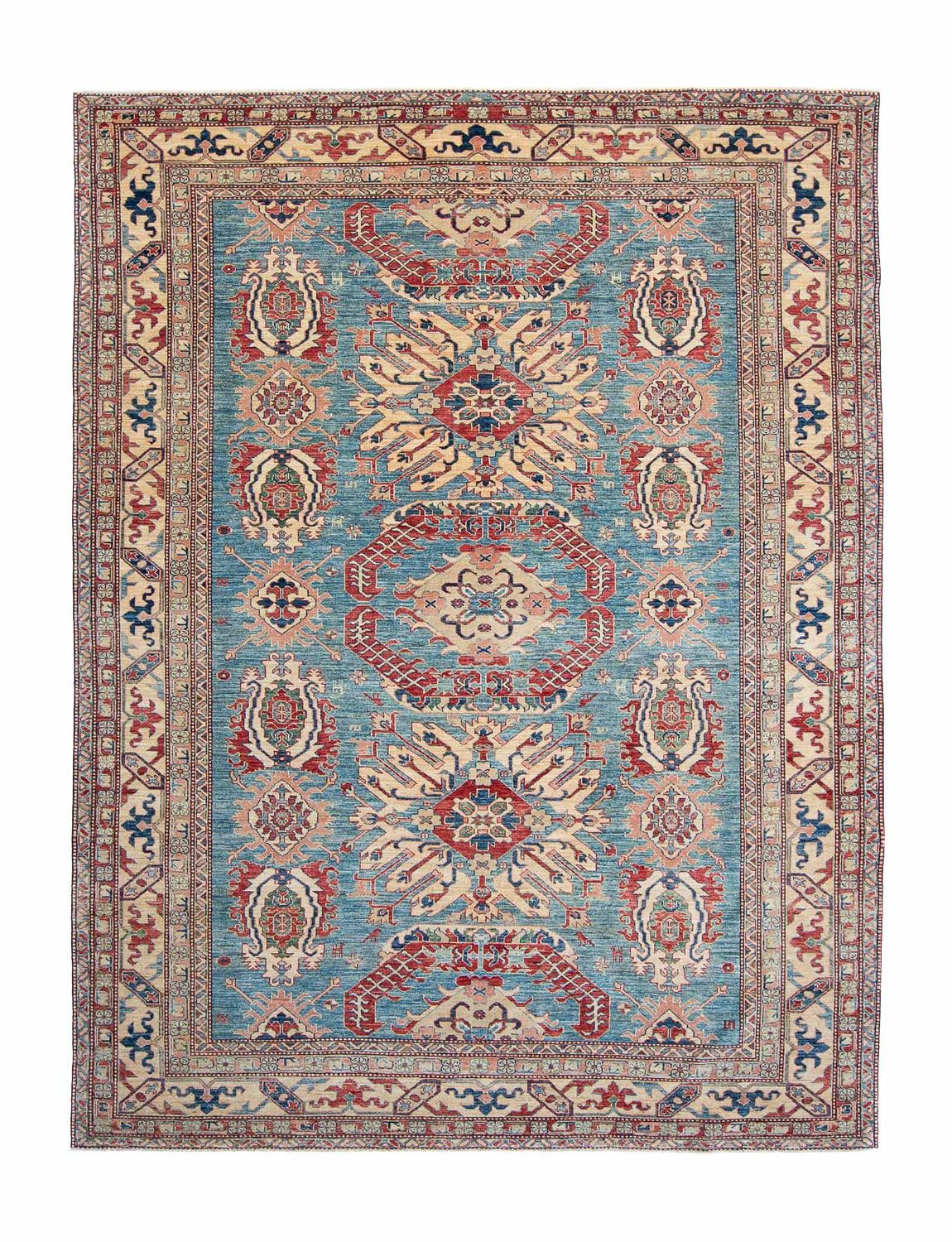 Ziegler Teppich - Kazak 322 x 244 cm - türkis