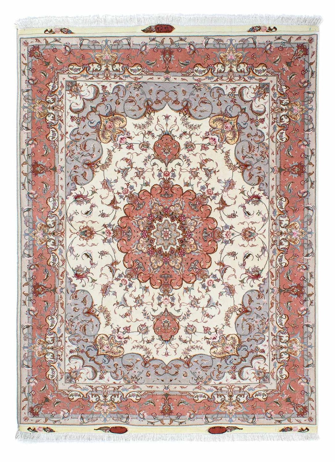 Perserteppich - Täbriz - Royal 196 x 153 cm Teppichbrücke