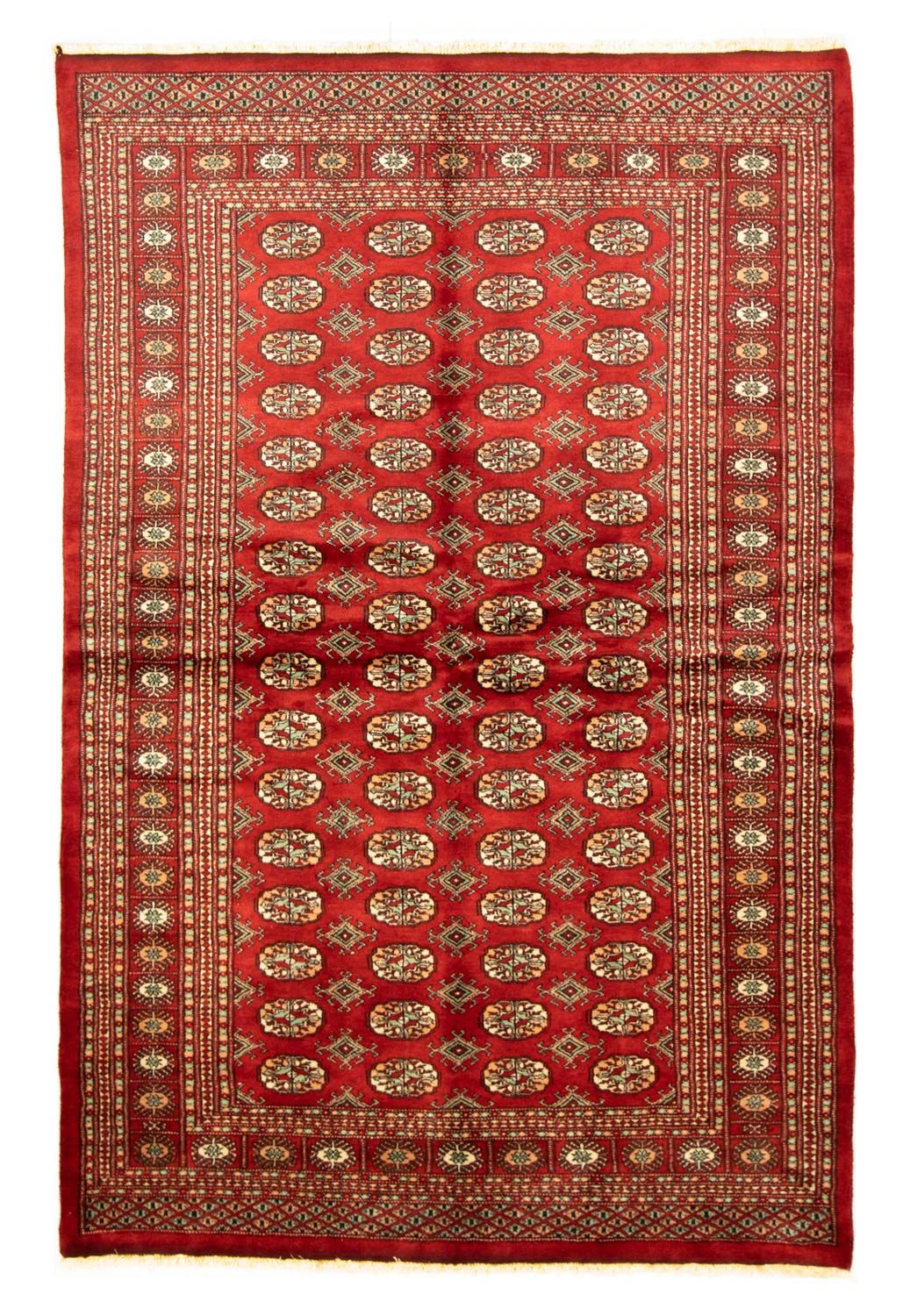 Afghan Teppich - Buchara 223 x 149 cm - rot