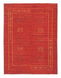 Gabbeh Teppich - Perser 196 x 146 cm - rot