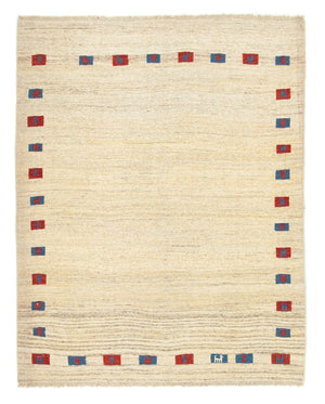 Gabbeh Teppich - Perser 196 x 156 cm - beige
