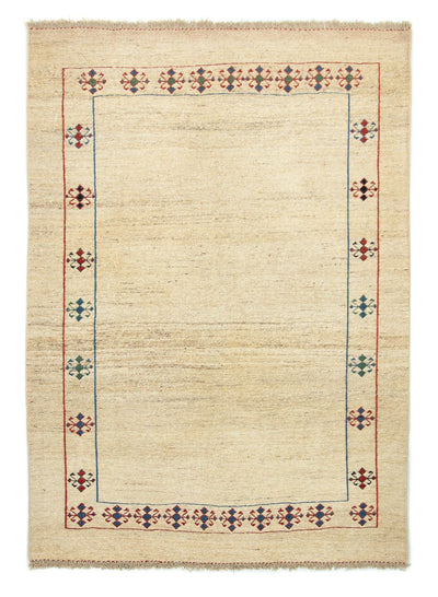 Gabbeh Persisch Teppich 147x206cm - Perserteppich Wollteppich