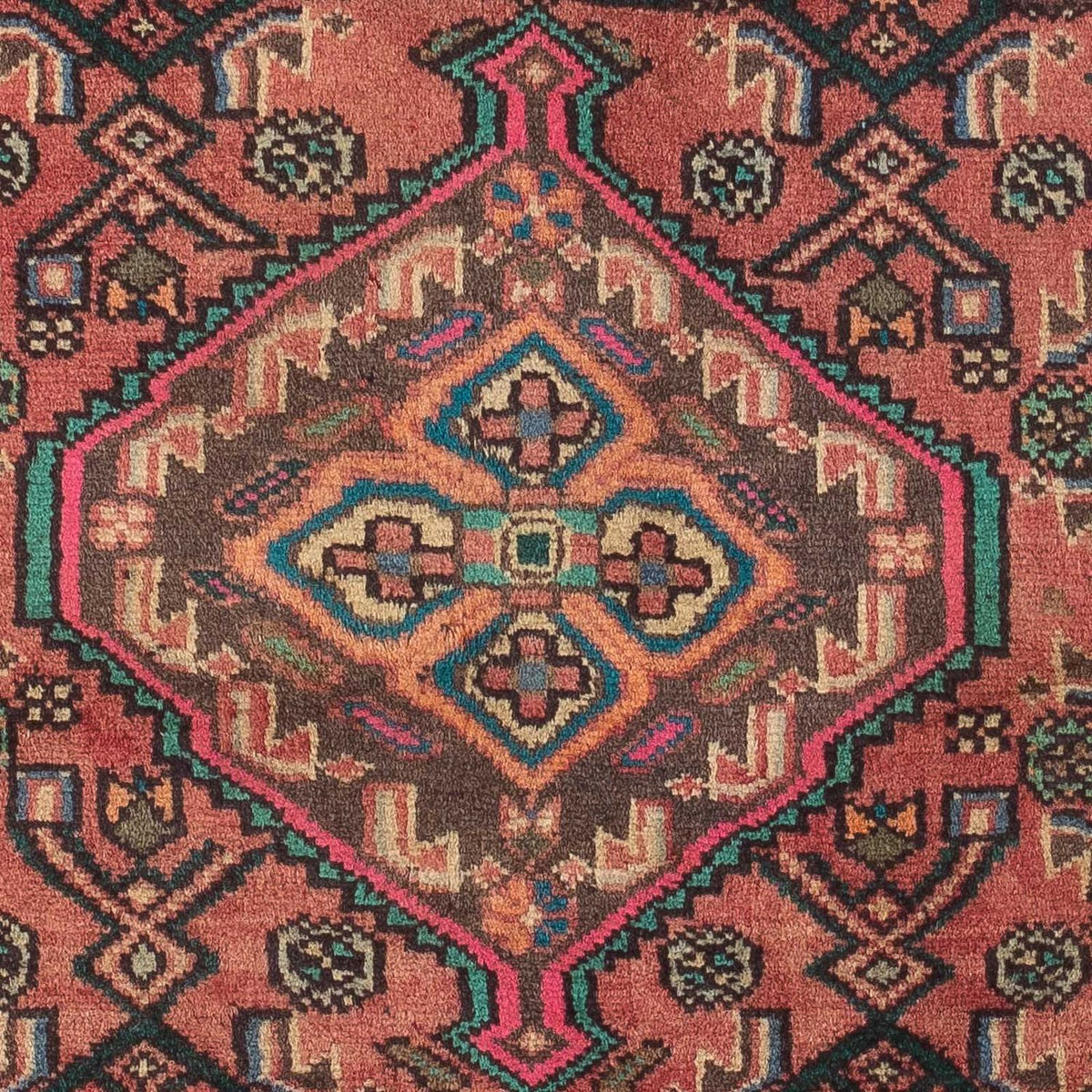 Perserteppich - Nomadic 125 x 80 cm - hellrot