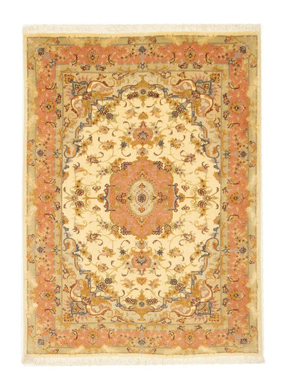 Täbriz - 60 Raj Teppich 104x140cm - Perserteppich