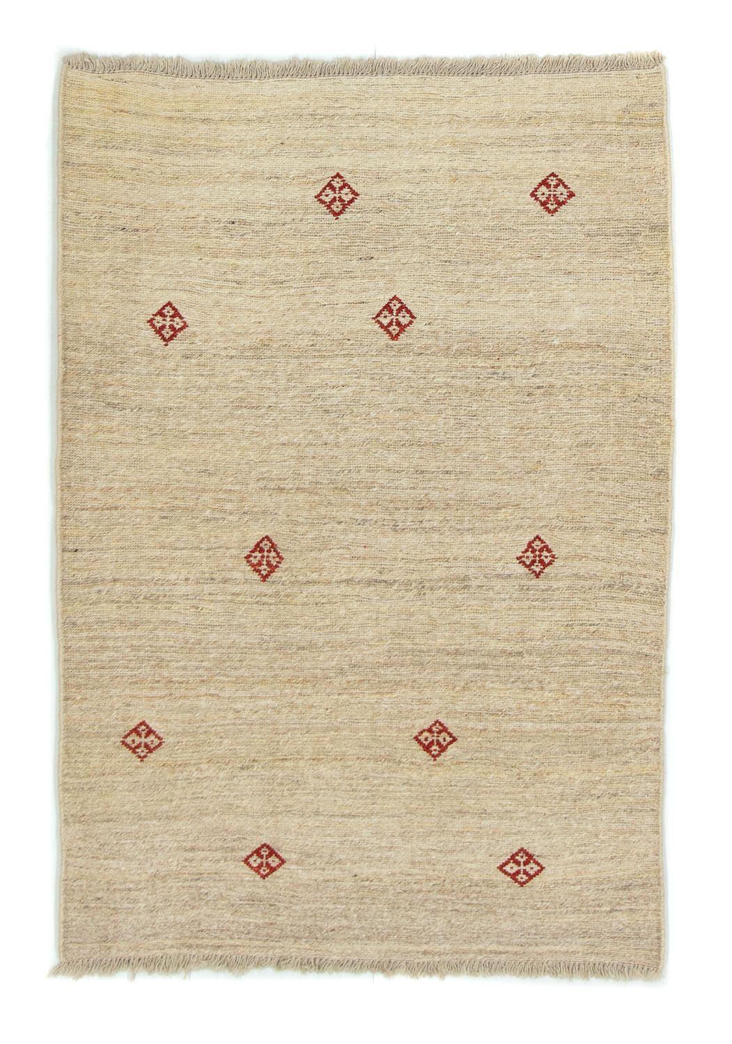 Gabbeh Teppich - Perser 145 x 100 cm - beige