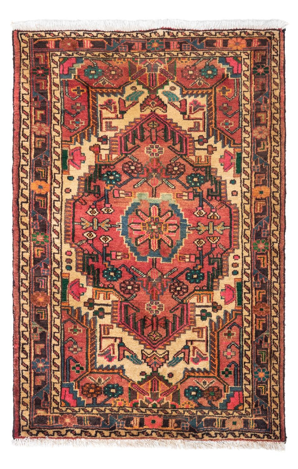 Perserteppich - Classic 125 x 84 cm - hellrot
