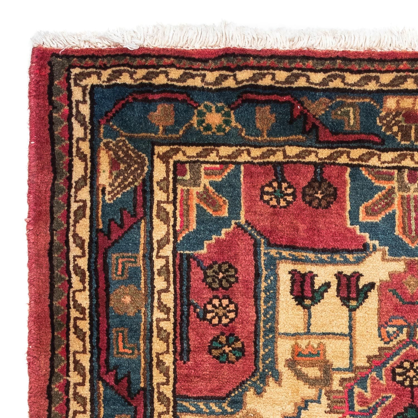 Perserteppich - Nomadic 138 x 92 cm - rot