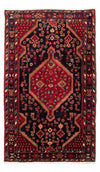 Hamadan Teppich 160x225cm - Perserteppich - Rechteckig / Dunkelblau / 160 x 225 cm Rechteckig