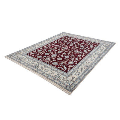 Nain Teppich 189x240cm - Perserteppich - dunkelrot