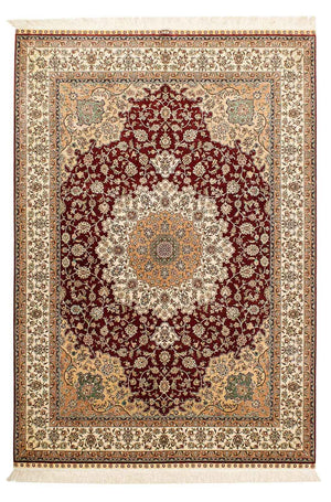 Seidenteppich - Ghom Seide - Premium 216 x 132 cm Teppichbrücke