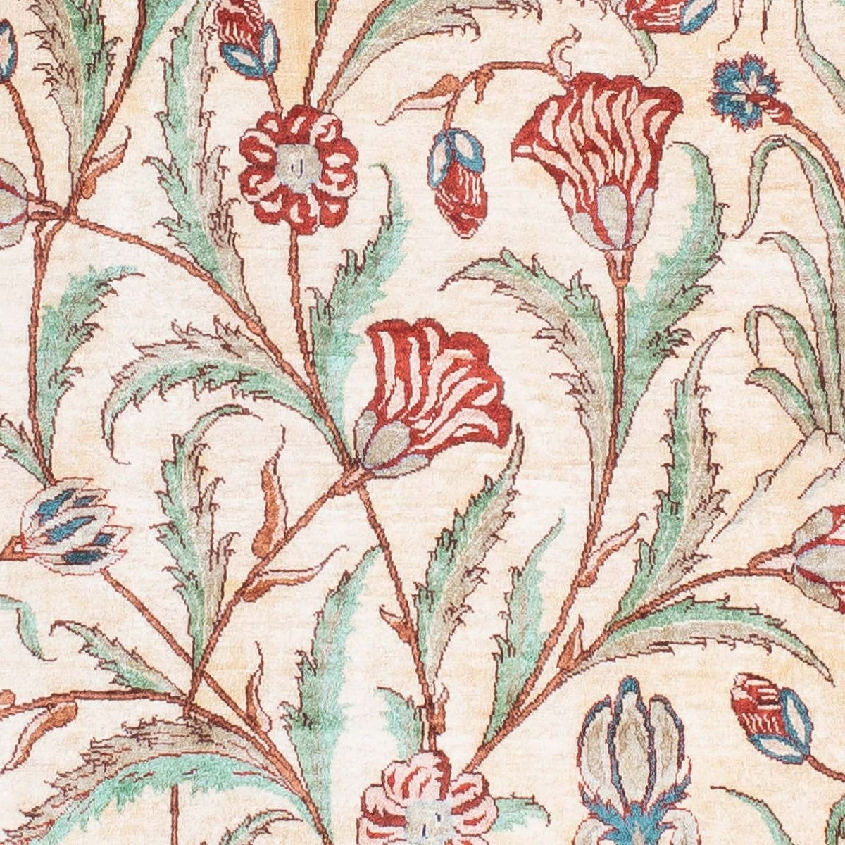 Perserteppich - Ghom 156 x 102 cm - beige